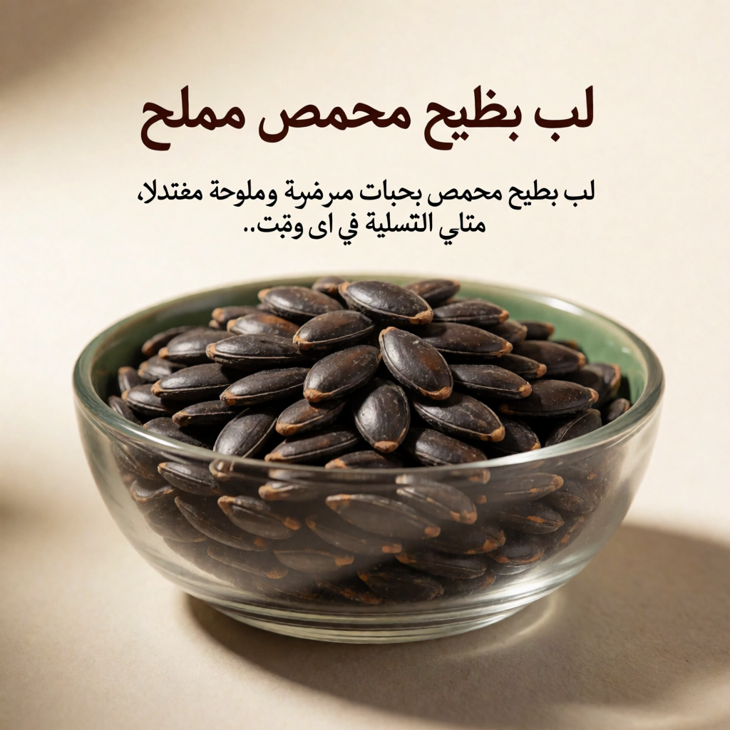 لب بطيخ محمص مملح