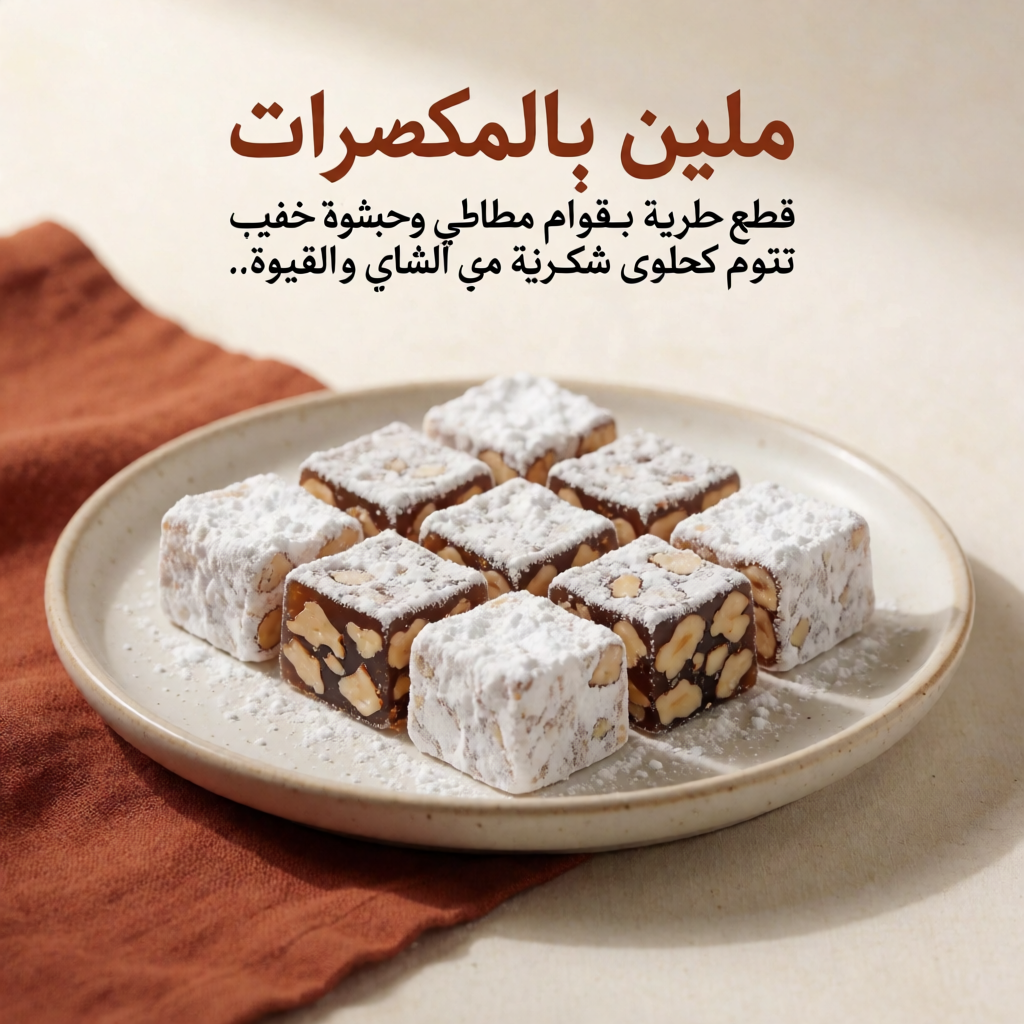 ملبن بالمكسرات